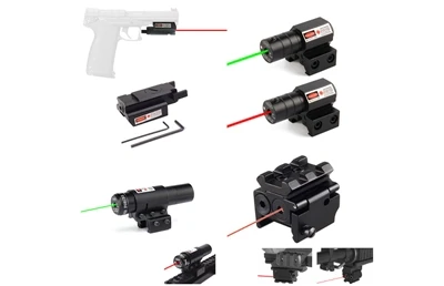 Nový taktický reflexní laserový zaměřovač s červeným zeleným bodem