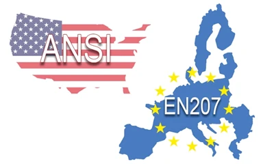 Vyberte si laserové ochranné brýle prostřednictvím EN207 nebo ANSI Z136.1-7 S...